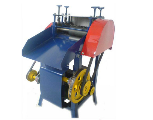 Double Channel Scrap Wire Stripping Machine Φ1.5mm -  Φ40mm Scrap Cable Peeler Stripper