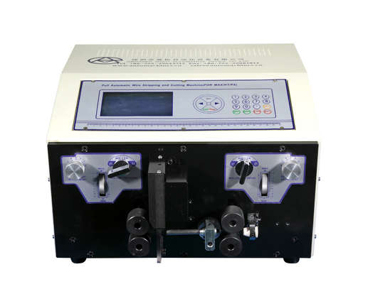 AC110V / 220V Automatic Wire Cutting Stripping Machine for Flat Jacket Cable Strip Outer Inner
