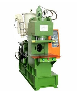 AC Power Cords Vertical Injection Molding Machine 5.8 Tons Screw Type