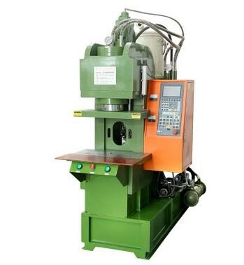 AC Power Cords Vertical Injection Molding Machine 5.8 Tons Screw Type