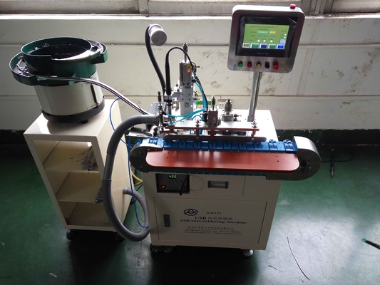 AM / Micro Soldering Machine , AC 220V USB Cable Making Machine