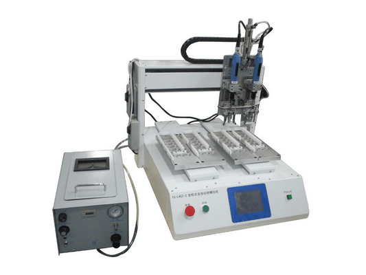 Auto Screwdriver Machine Robot Two Heads Two Tables XYZ max 500mm / Sec