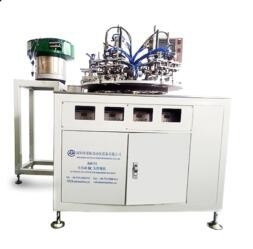 AM132 DC Head Wire Soldering Machine Adopts Vibrating Tray Artificial Feeding Way