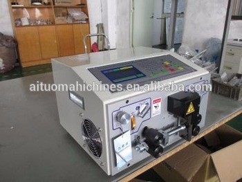 Automatic Leicca Usb Data Cable Cutting Stripper Machine Diameter Φ16mm