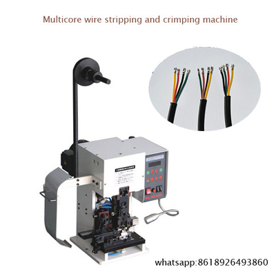 High-speed Mute Wire Stripping And Terminal Crimpping Machines