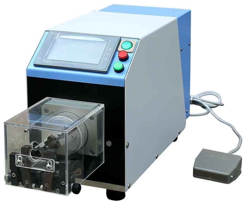380W Automatic Wire Cutting Stripping Machine 19KG With Touch Screen Display