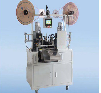 Fully Automatic Wire Cutting And Crimping Machine 4800PCS / H 0.5 MPA Air Pressure