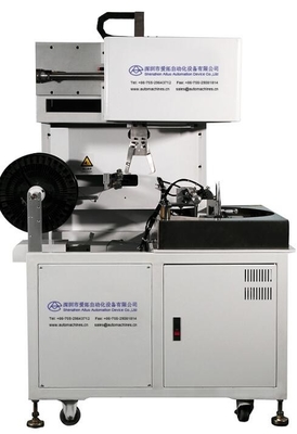 0.5Mpa - 0.8Mpa Cable Bundling Machine , Wire Automatic Twist Tie Machine