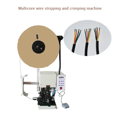 High-speed Mute Wire Stripping And Terminal Crimpping Machines