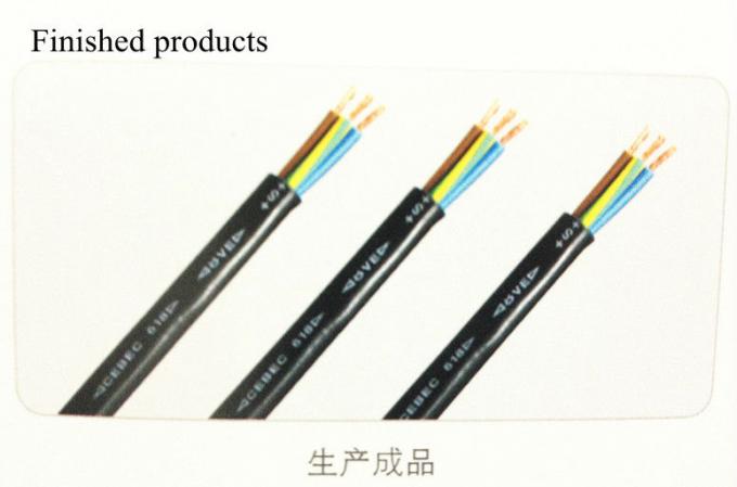 Kapasitas tinggi kabel kawat pengupasan Mesin untuk Dua - inti dan Tiga - Kabel inti